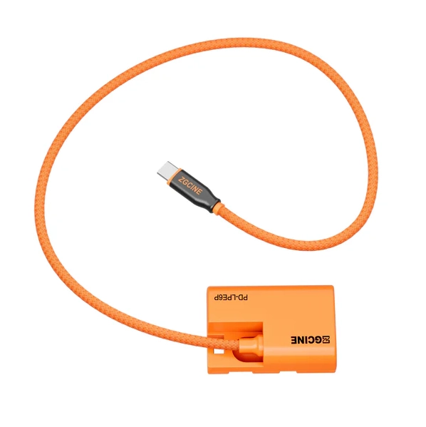 ZGCine Dummy-Akku-Kabel Canon LP-E6P – USB-C